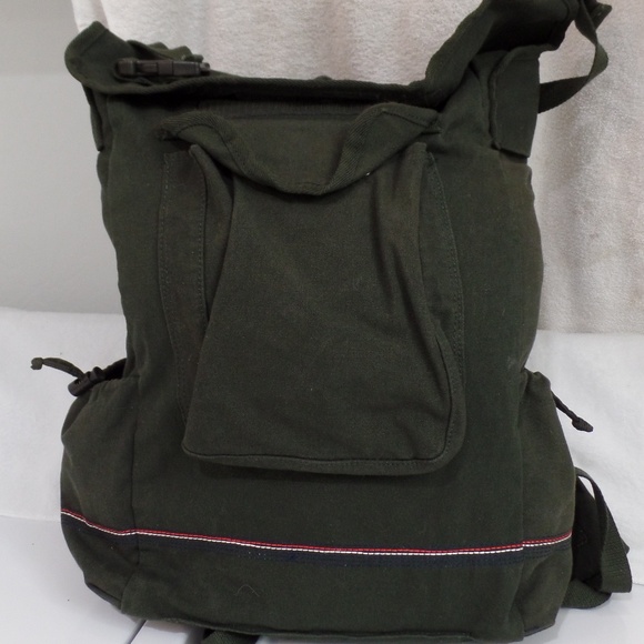 tommy hilfiger canvas backpack